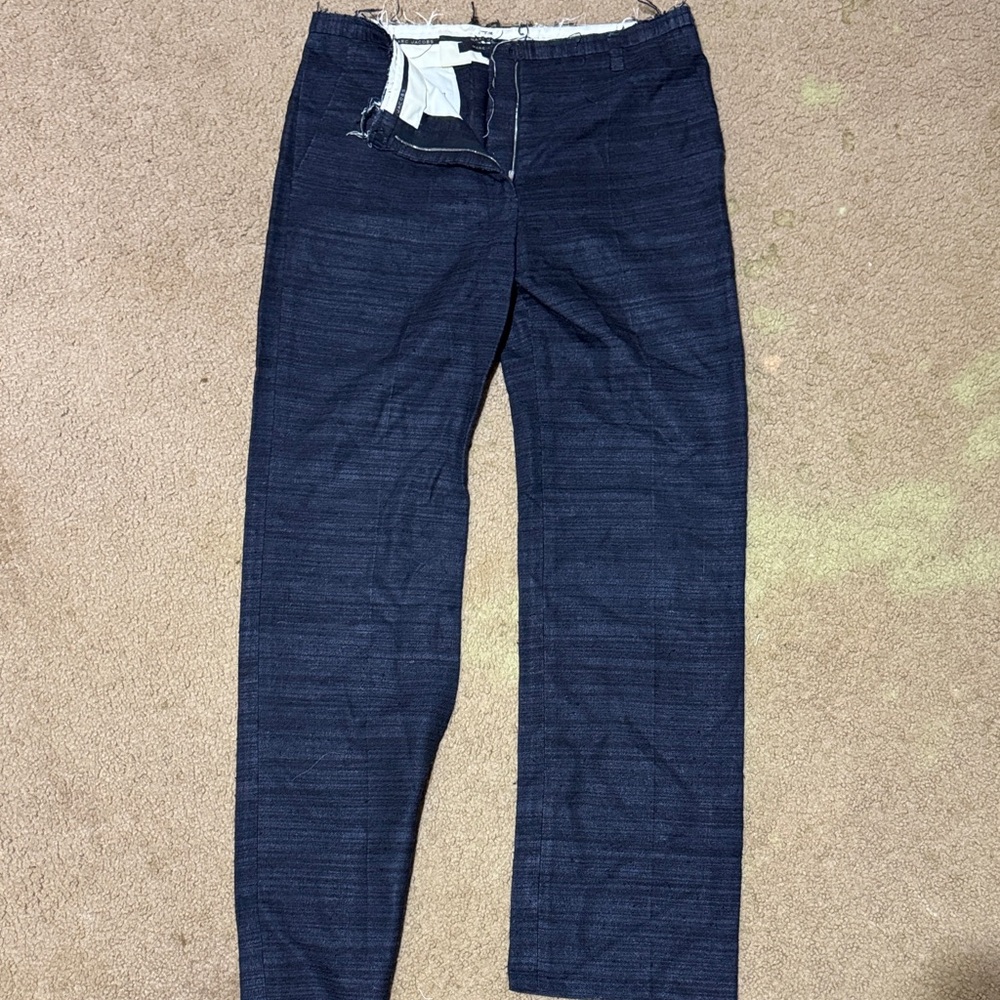 Marc Jacobs Navy Blue Trousers